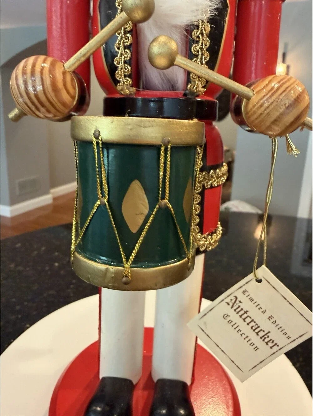 Vtg 2005 Target Limited Edition Drummer Nutcracker 14” W/Tag